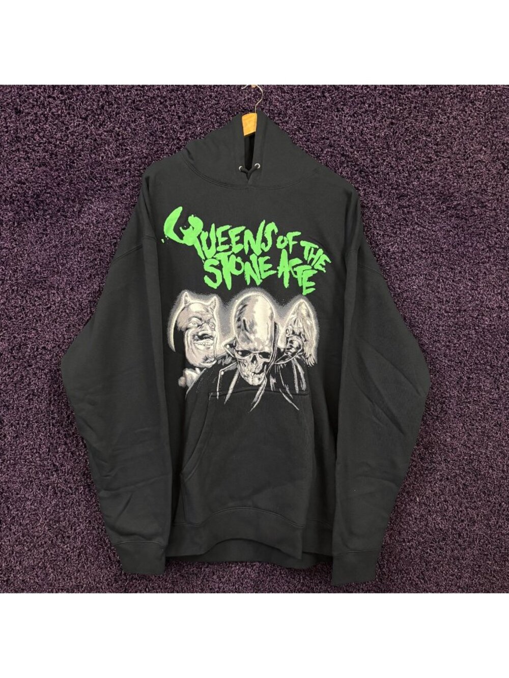 Queens of the Stone Age Clockwork Monster Hoodie Size XXL